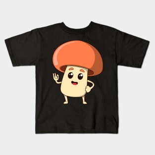 Cartoon mushroom Kids T-Shirt